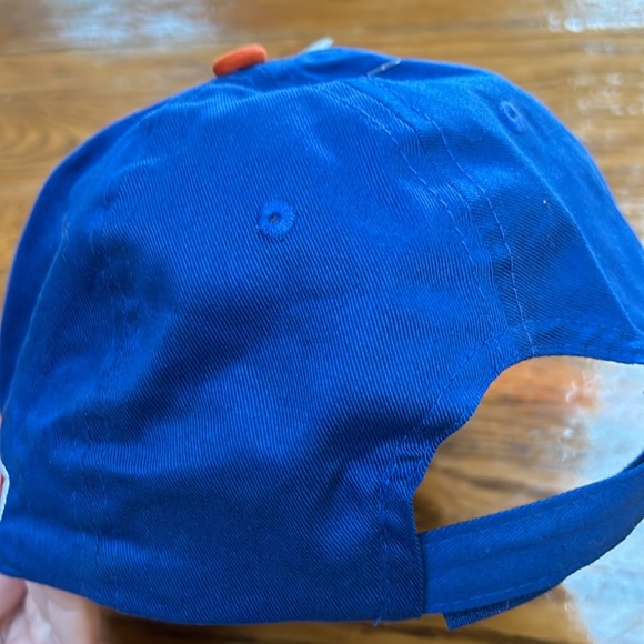 MLB New York Mets baseball cap. Blue w/orange NY logo appliqué. One size. - Picture 4 of 8